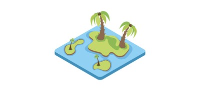 Image for Island Beach Resort Cricut SVG Design