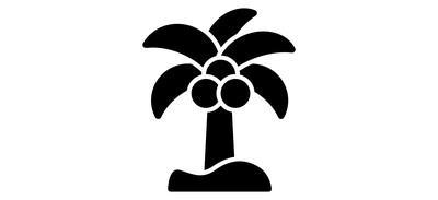 Image for Island Palm Tree Cricut SVG Design