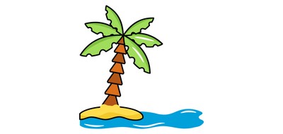 Image for Island  Cricut SVG Design