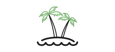 Image for Island Beach Cricut SVG Design