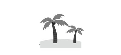 Image for Island Beach Cricut SVG Design