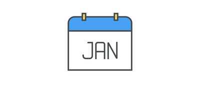 Image for Free January Calendar Date Cricut SVG Design