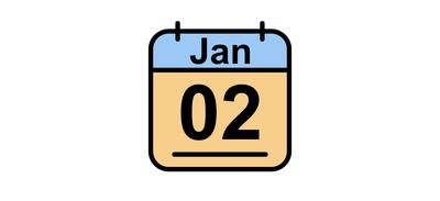 Image for January Calendar Date Cricut SVG Design