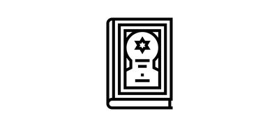 Image for Jewish Prayer Book Cricut SVG Design