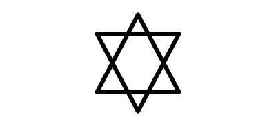 Image for Jewish Death David Cricut SVG Design