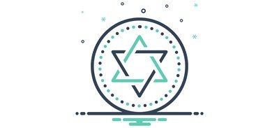 Image for Jewish Jewish Star Religious Cricut SVG Design