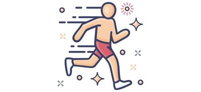 Image for Jogging Running Sprinting Cricut SVG Design