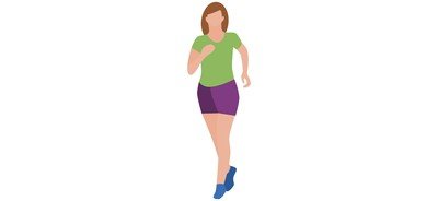 Image for Jogging Running Run For Recreation Cricut SVG Design