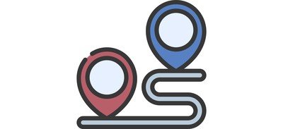 Image for Journey Travel Map Cricut SVG Design