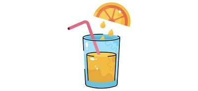 Image for Orange Drink Juice Cricut SVG Design