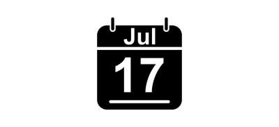 Image for July Calendar Date Cricut SVG Design