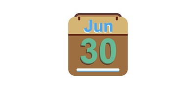 Image for June Calendar Date Cricut SVG Design