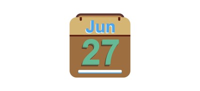 Image for June Calendar Date Cricut SVG Design