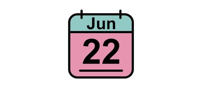 Image for June Calendar Date Cricut SVG Design