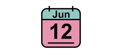 Image for June Calendar Date Cricut SVG Design