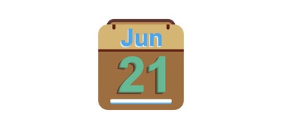 Image for June Calendar Date Cricut SVG Design