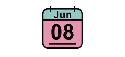 Image for June Calendar Date Cricut SVG Design