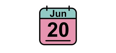 Image for June Calendar Date Cricut SVG Design