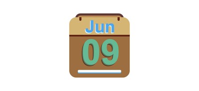 Image for June Calendar Date Cricut SVG Design