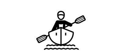 Image for Free Kayaking Cricut SVG Design