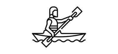 Image for Kayaking Boat Canoe Cricut SVG Design