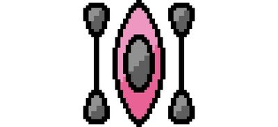 Image for Canoe Kayak Paddle Cricut SVG Design