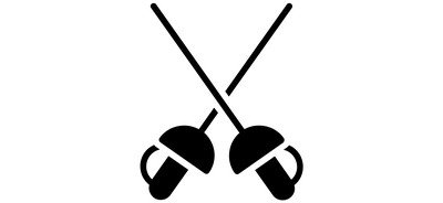 Image for Kendo Crossed Swords Modern Martial Arts Cricut SVG Design