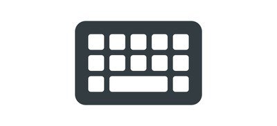 Image for Keyboard Sign Type Cricut SVG Design