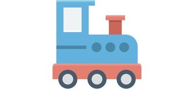 Image for Kids Play Train Cricut SVG Design