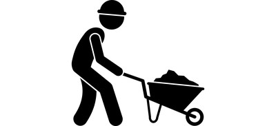 Image for Labor Labour Wheelbarrow Cricut SVG Design