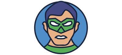 Image for Green Lantern Warrior Superhero Cricut SVG Design