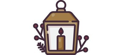 Image for Lantern Oil Lamp Fire Lamp Cricut SVG Design