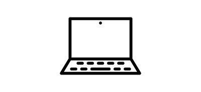 Image for Free Laptop Equipment Device Cricut SVG Design