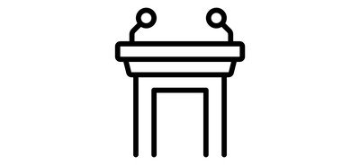 Image for Lectern Podium Speech Cricut SVG Design