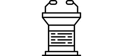 Image for Lectern Microphone Podium Cricut SVG Design