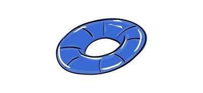 Image for Lifebuoy Tyre Tube Swimming Tyre Cricut SVG Design