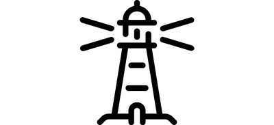 Image for Lighthouse Building Ocean Cricut SVG Design