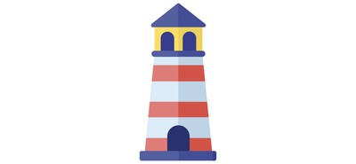 Image for Lighthouse Marine Direction Ship Navigation Cricut SVG Design