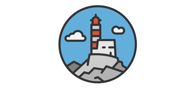 Image for Lighthouse Light Sea Cricut SVG Design