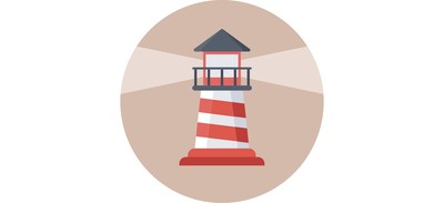 Image for Lighthouse Tower House Cricut SVG Design