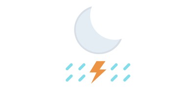 Image for Lightning Night Thunder Cricut SVG Design