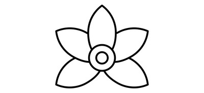 Image for Flower Lily Lotus Cricut SVG Design