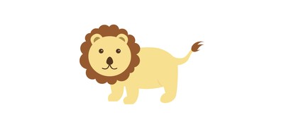 Image for Lion Wild Animal Cricut SVG Design