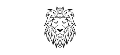 Image for Animal Mascot Lion Head Lion Mascot Cricut SVG Design