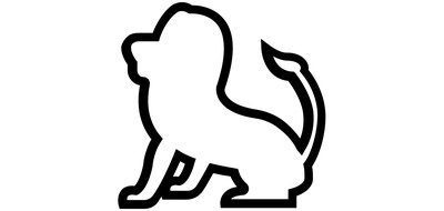 Image for Lion Leo Symbol Cricut SVG Design