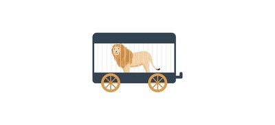 Image for Lion Circus Animal Cricut SVG Design