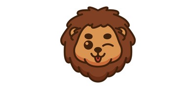 Image for Lion Emoji Emoticon Cricut SVG Design