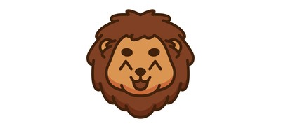 Image for Lion Emoji Emoticon Cricut SVG Design