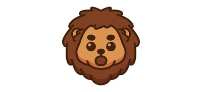 Image for Lion Emoji Emoticon Cricut SVG Design