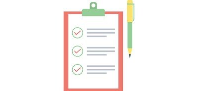 Image for List Checklist Clipboard Cricut SVG Design